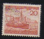 1952 zegel 152 als foto gestempeld, Mi. waarde 2024 € 6,00, Verzenden, BRD, Gestempeld
