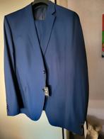 Compleet donkerblauw herenkostuum maat 60., Kleding | Heren, Grote Maten, Ophalen of Verzenden, Nieuw, Blauw, Broek of Spijkerbroek