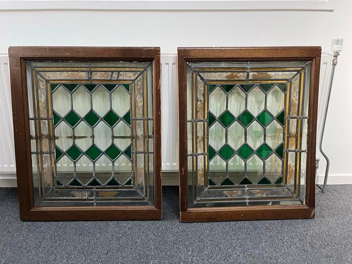 Antieke Brocante Ramen, Antiek en Kunst, Antiek | Glas en Kristal, Ophalen