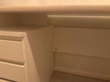 Ikea malm bureau wit - afbeelding 5