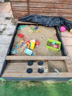 Grote exit zandbak 140x200 gebruikt, Kinderen en Baby's, Speelgoed | Buiten | Zandbakken, Ophalen, Gebruikt