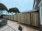 Hout-beton grenen schutting 21 planken vanaf €95,- per meter, Tuin en Terras, Schuttingen, Ophalen, 1 tot 2 meter, 6 meter of meer