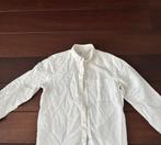 ZARA wit heren overhemd, linnen. Maat M, Kleding | Heren, Ophalen of Verzenden, Zo goed als nieuw, Wit, Halswijdte 38 (S) of kleiner