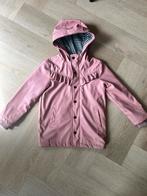 Leuke hema regenjas 122/128 roze ruches meisje jas, Gebruikt, Meisje, Ophalen of Verzenden, Hema