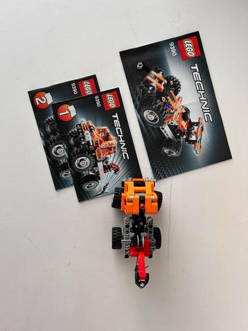 Lego technic 9390 mini takelwagen