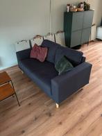 Bank Jysk - gebruikt, rookvrij donkergrijs, Ophalen, Gebruikt, Stof