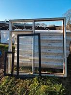 Kozijn met thermopane glas, Ophalen of Verzenden, Zo goed als nieuw