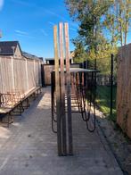 3 Metselprofielen, Hout, 250cm, Ophalen, Gebruikt, 250 cm of meer, Overige typen