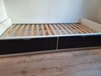 Stevig IKEA bed met handige opbergladen, Ophalen, Gebruikt, 90 cm, Eenpersoons