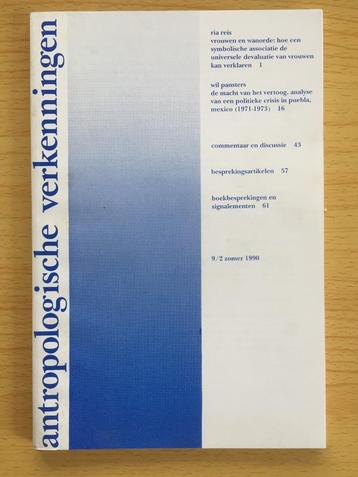 Antropologische verkenningen 9/2 zomer 1990 beschikbaar voor biedingen