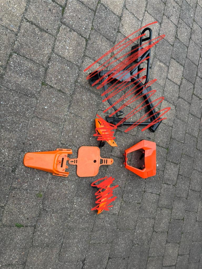 Diverse pitbike onderdelen, Fietsen en Brommers, Overige Fietsen en Brommers, Zo goed als nieuw, Ophalen of Verzenden