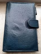 Nieuw : agenda omslag ( donkerblauw dun leder ), Ophalen, Nieuw