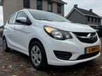 Opel Karl 1.0 Start/stop 75pk 2019 Wit, Auto's, Opel, Voorwielaandrijving, 839 kg, Stof, Zwart