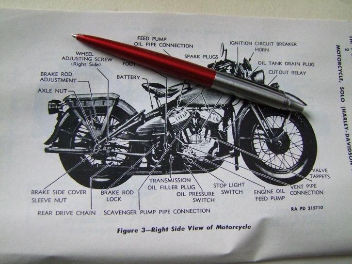 Technische handleiding tm 9-879 Harley Davidson WLA, Motoren, Handleidingen en Instructieboekjes, Harley-Davidson of Buell, Ophalen of Verzenden