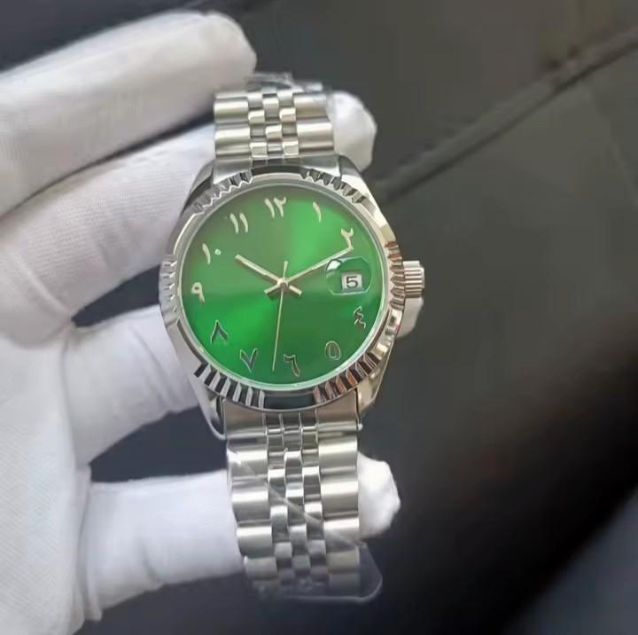 Horloge Mechanische Arabische cijfers, Sieraden, Tassen en Uiterlijk, Horloges | Dames, Nieuw, Polshorloge, Overige merken, Staal