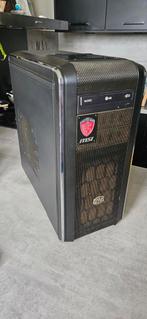 CoolMaster kast met MSI MPG z390/ i7 8700 4,6GHZ/ 2x8gb ddr4, Computers en Software, Desktop Pc's, Ophalen, Gebruikt, Zelf gebouwde pc