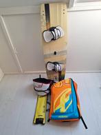 Complete kiteset F-One Bandit 10m plus bar trapeze en board!, Watersport en Boten, Kitesurf-set, Twintip, 10 m², Ophalen of Verzenden