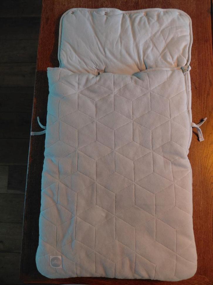 Jollein Voetenzak / Autostoelzak Lichtgrijs, Kinderen en Baby's, Autostoeltjes, Zo goed als nieuw, Overige merken, 0 t/m 13 kg