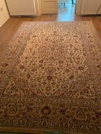 Vintage Perzisch tapijt-kashan, Huis en Inrichting, Ophalen, Gebruikt, Crème, 200 cm of meer