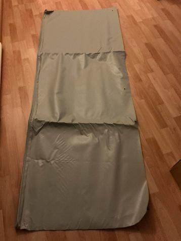  Merk:Thule Windslip 4.00 meter hoog 75 cm lichtgrijs Nieuw! beschikbaar voor biedingen