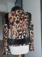 Escada Jas met Bodywarmer & Echt Bont, Maat 38/40 (M), Bruin, Escada, Ophalen of Verzenden