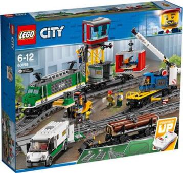 60198 Lego City Cargo Train NIEUW IN DOOS beschikbaar voor biedingen