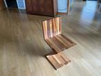 Rietveld Zig Zag Stoel - Houten Design Icoon, Huis en Inrichting, Stoelen, Ophalen, Gebruikt, Bruin, Eén