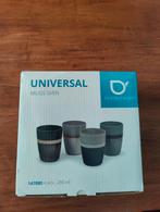 Bredemeijer Universal Mugs Sven - 4 stuks, Ophalen, Keramiek, Nieuw, Overige stijlen