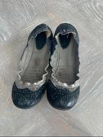 Zwarte zilver leren Ballerina's - Maat 36-37, Kleding | Dames, Schoenen, Ophalen of Verzenden, Gedragen, Zwart, Ballerina's