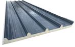 Gelegenheidspartij dak sandwichpanelen antraciet 40mm, Ophalen, Nieuw, Overige materialen, 20 tot 50 mm