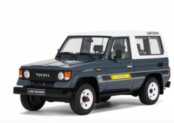 TOYOTA LAND CRUISER LJ 73 GRIJS 1987 OTTO MOBILE 1/18 OT437 beschikbaar voor biedingen