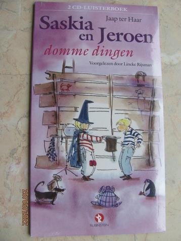 NIEUW 2cd LUISTERBOEK Saskia Jeroen DOMME DINGEN J. ter HAAR beschikbaar voor biedingen
