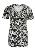 AIME Shirt Gia XS 34 *~~nieuw~~*, Kleding | Dames, T-shirts, Verzenden, Zwart, Nieuw, Korte mouw