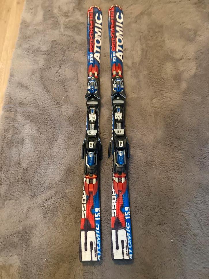 Atomic SX10 Supercross 159 cm, Sport en Fitness, Skiën en Langlaufen, Gebruikt, Ski's, Skiën, Atomic, Carve, 140 tot 160 cm, Ophalen of Verzenden