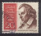 Berlijn (13) - 190 - 200e geboortedag Schiller, Postzegels en Munten, Postzegels | Europa | Duitsland, Verzenden, Gestempeld