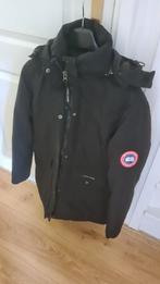 Warme winterjas S heren men Canada Goose zwart black jas, Zwart, Canada Goose, Ophalen of Verzenden, Zo goed als nieuw