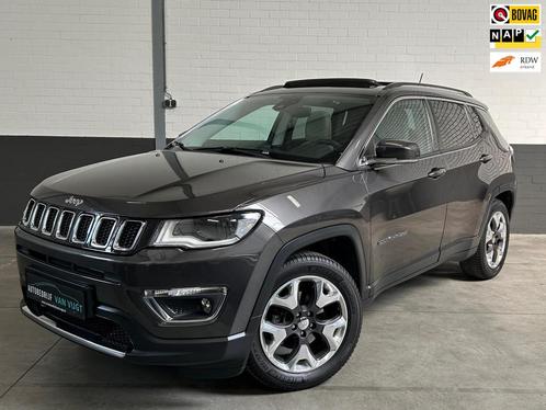 Jeep Compass 1.4 MultiAir Limited, panoramadak, leer, climat, Auto's, Jeep, Bedrijf, Te koop, Compass, ABS, Achteruitrijcamera