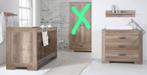 Babykamer Bedje & Commode (Babypark) z.g.a.n, Kinderen en Baby's, Kinderkamer | Complete kinderkamers, Ophalen, Zo goed als nieuw