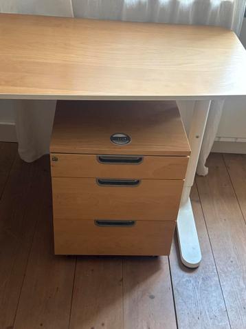 Ikea Bekant bureau met ladeblok - afbeelding 2