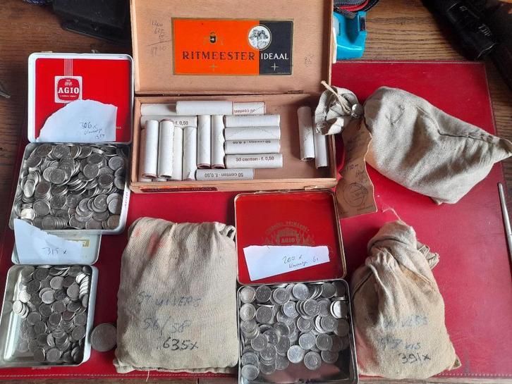 Grote partij nederlandse munten van zeldzame jaren, Postzegels en Munten, Munten | Nederland, Losse munt, Koningin Juliana, Ophalen of Verzenden