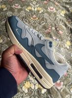 *nieuw* Nike Air Max 1 Patta Waves Aqua Noise US8,5 EU42, Kleding | Heren, Schoenen, Nike air max, Blauw, Nieuw, Ophalen of Verzenden