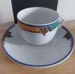 Kahla servies   2x kopje  antiek, Verzamelen, Ophalen of Verzenden, Zo goed als nieuw, Porselein, Kop en/of schotel