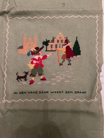 Borduurpatroon kinderliedjes beschikbaar voor biedingen