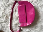 roze leren slangenleer print tas nieuw, Ophalen of Verzenden, Nieuw, Roze, Schoudertasje