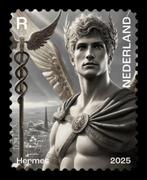 Nederland 2025 Hermes Mythologie Crypto - NFT kleur Grijs, Postzegels en Munten, Postzegels | Nederland, Verzenden, Na 1940, Postfris