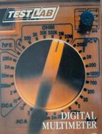 Testlab Digitale Multimeter, Doe-het-zelf en Verbouw, Meetapparatuur, Ophalen of Verzenden, Gebruikt, Multimeter