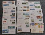 ± 150 Luchtpostenveloppen o.a Zwitserland United Nations, Verzenden, Envelop