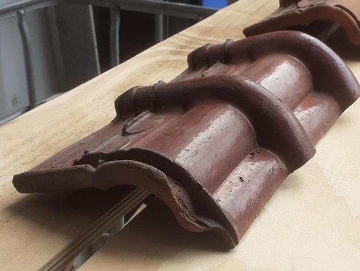 Tuile du nord Pottelberg- Sterreberg knikpannen, Doe-het-zelf en Verbouw, Dakpannen en Dakbedekking, Gebruikt, Dakpannen, Steen of Klei