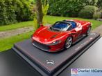 BBR 1/18 Ferrari Daytona SP3 Rosso Magma, Hobby en Vrije tijd, Modelauto's | 1:18, Ophalen of Verzenden, Nieuw, Overige merken