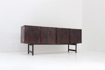 Vintage Mid century palissander sideboard dressoir beschikbaar voor biedingen
